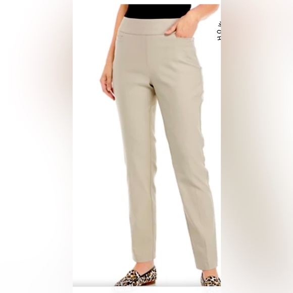 Kim Rogers Pull-On Tech Stretch Average Length Pants - Picture 1 of 6
